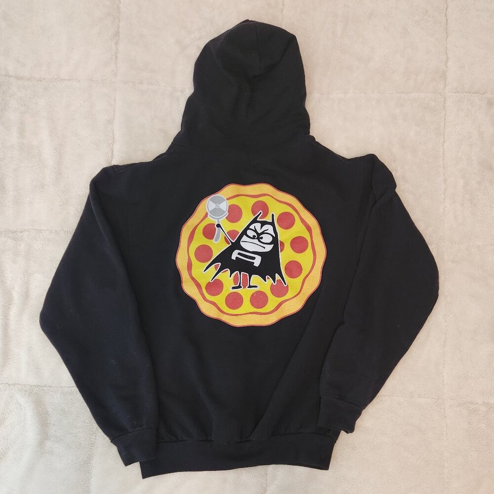 THE AQUABATS!! PIZZA HOODIE!!